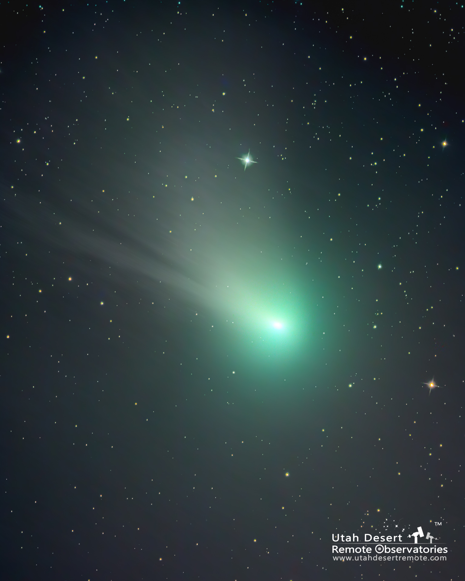 Mars and a Comet Utah Desert Remote Observatories