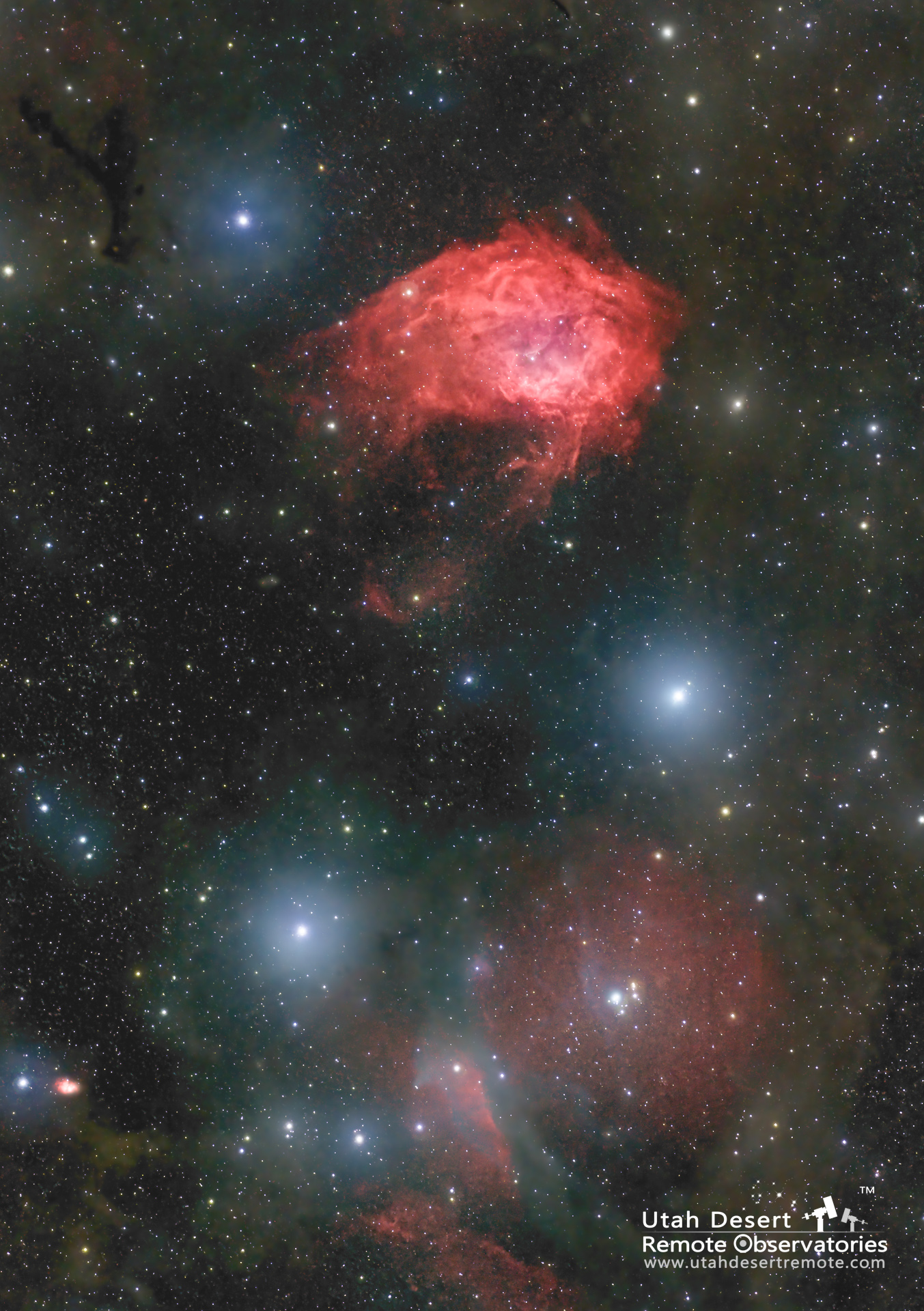 Lower s nebula utah desert remote observatories